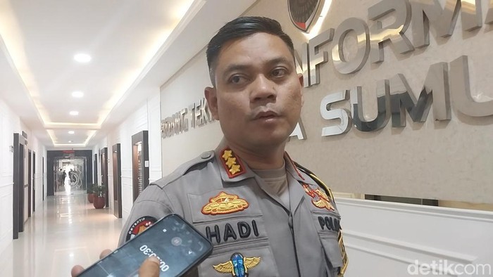 Kabid Humas Polda Sumut Kombes Hadi Wahyudi. (Finta Rahyuni/detikSumut)