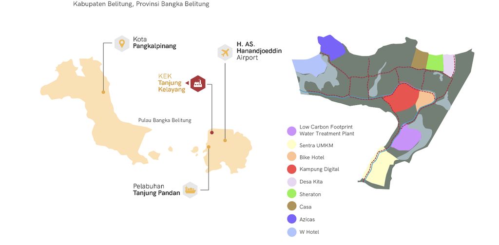 KEK Tanjung Kelayang. (Ist/Website KEK)