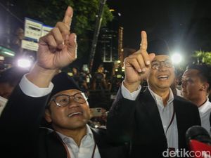 Ketiga Paslon Capres-Cawapres Tiba di KPU, Debat Perdana Siap Dimulai