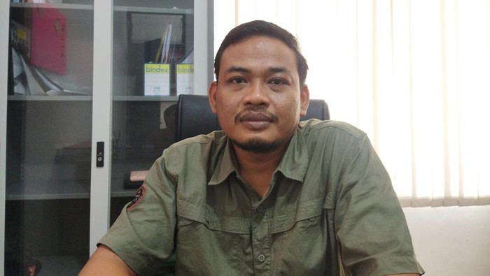 Ketua Divisi Teknis Penyelenggaraan Pemilu KPU Pandeglang, Restu Sugrining umam