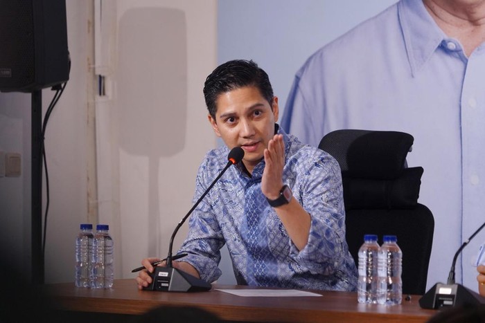 Ketua Tim Komunikasi Tim Kampanye Nasional Prabowo Gibran, Budisatrio Djiwandono,