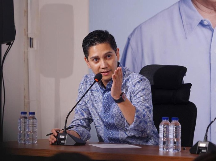 Ketua Tim Komunikasi Tim Kampanye Nasional Prabowo Gibran, Budisatrio Djiwandono,