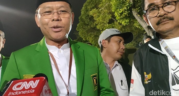 Ketum PPP Mardiono (Dwi Rahmawati/detikcom)