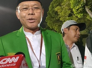 Debat Perdana Capres, Ketum Parpol Hadir di KPU Beri Dukungan