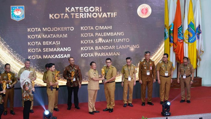 Kota Mojokerto raih predikat Kota Terinovatif dalam Inovative Government Award (IGA) tahun 2023