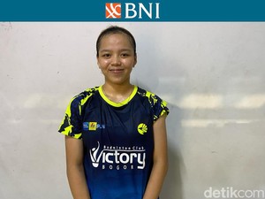 Laili Gak Mau Insecure Jadi Unggulan Ketiga BNI Sirnas Premier 2023