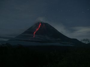 Update Aktivitas Merapi: 8 Guguran Lava Arah Kali Bebeng dalam 6 Jam