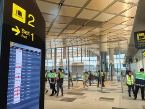 Lion Group Tinjau Bandara Dhoho Kediri Jelang Uji Terbang Tahap Awal