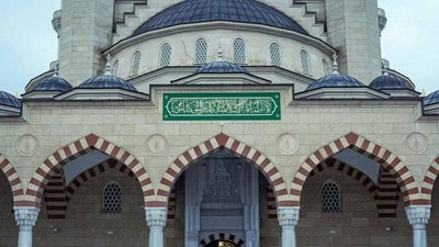 Megah! Masjid Agung Simferopol di Rusia