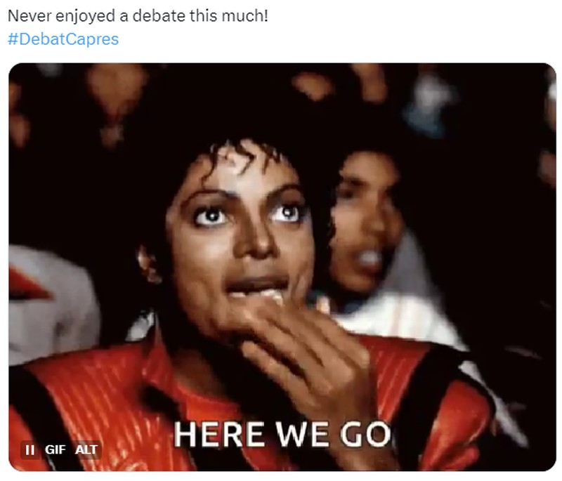 Meme Debat Capres 2024 Tahap Pertama