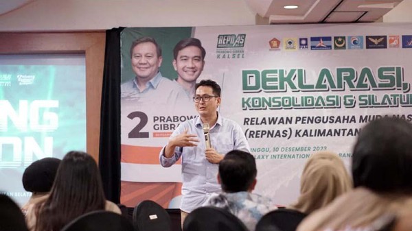 Muhammad Sirod Hadiri Deklarasi REPNAS Dukung Prabowo-Gibran