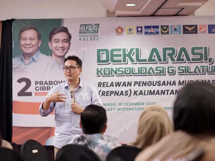 Muhammad Sirod Hadiri Deklarasi REPNAS Dukung Prabowo-Gibran