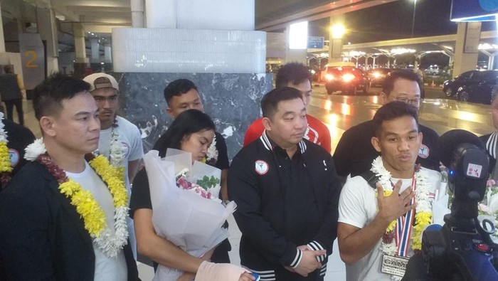Atlet Pertacami sudah berada di Indonesia usai tampil di Kejuaraan Dunia Mixed Martial Arts 2023 di Bangkok, Thailand. Kejutan dibuat dengan meraih medali emas lewat viona dan medali perak dipersembahkan Toni Kristian Hutapea.
