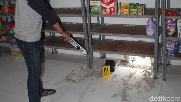 Pembobolan minimarket di Mojokerto