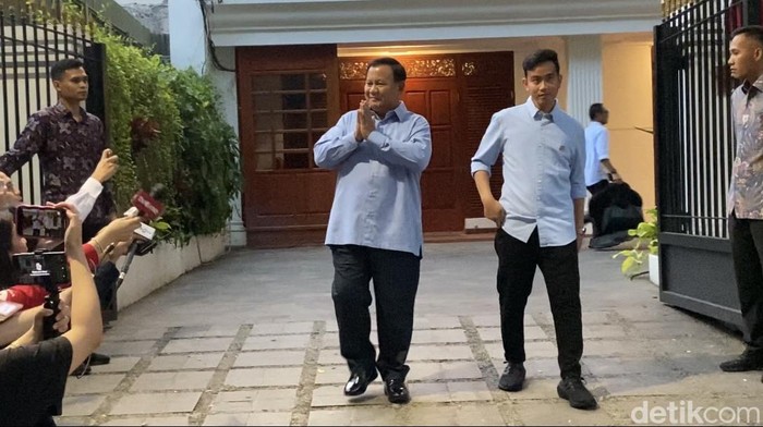 Prabowo-Gibran. (Firda Cynthia Anggrainy/detikcom).