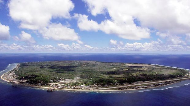 Pulau Nauru di Kepulauan Pasifik