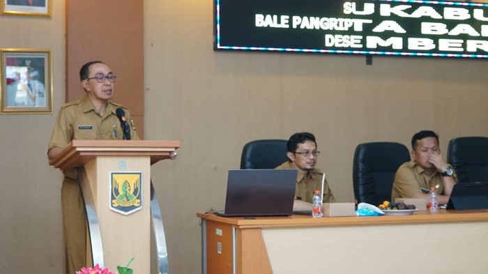Sekretaris Daerah Kabupaten Sukabumi Ade Suryaman