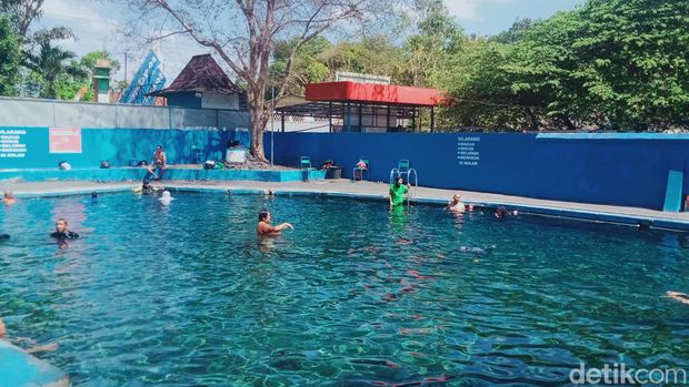 Umbul Brintik di Desa Malang Jiwan, Kecamatan Kebonarum, Klaten. Foto diunggah pada Selasa (12/12/2023).