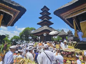 Musim Pancaroba Tiba, Umat Hindu Bali Gelar Ritual Bumi Sudha