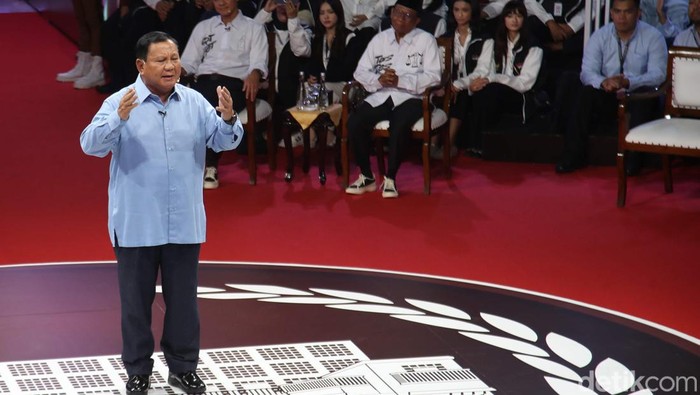 Visi dan Misi Prabowo di Debat Pilpres 2024