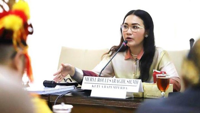 Anggota DPRD Sumut Meryl Saragih