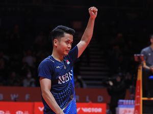 BWF World Tour Finals 2023: Duel Tiga Gim, Ginting Bungkam Shi Yu Qi!