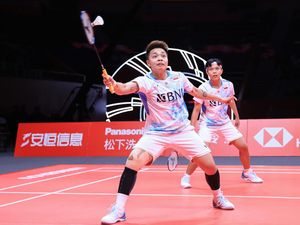 Hasil BWF World Tour Finals 2023: Apri/Fadia Dikalahkan Pasangan China