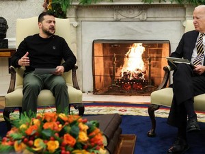 Zelensky Kunjungi Gedung Putih, Biden Janji Tak Akan Tinggalkan Ukraina