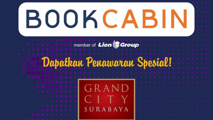 Booth BookCabin hadir di Surabaya.