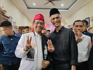Pria Mirip Ganjar Bikin Mahfud Md Terkaget-kaget, Ini Penampakannya