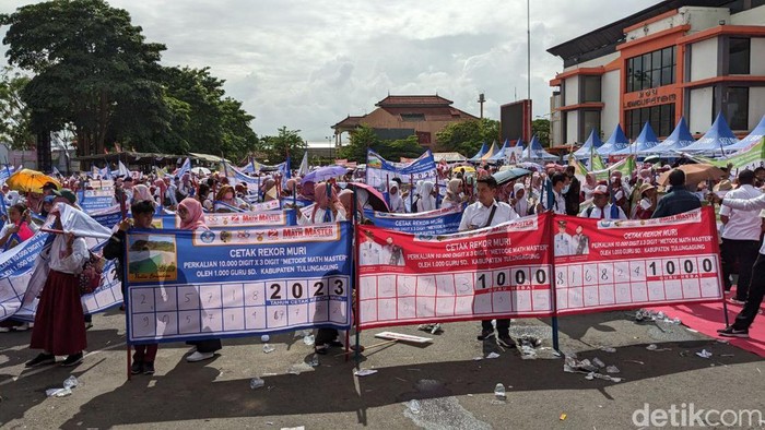 Demi Pecahkan Rekor Muri, Dindik Tulungagung Gelontorkan Anggaran Rp 300 Juta