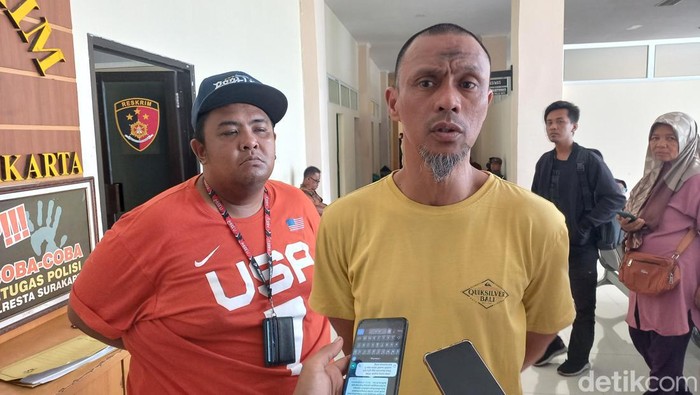 Direktur PT Rayyan Soni Herlambang saat ditemui di Mapolresta Solo Rabu, (13/12/2023).
