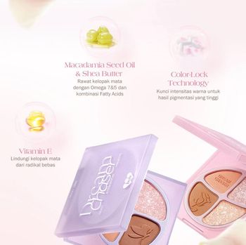 Dream Chaser Quad Eyeshadow dari  Barenbliss
