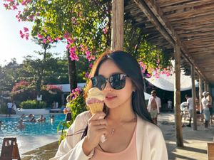 Eca Aura yang Hobi Kulineran Ini Dikabarkan Dekat dengan Alam Ganjar