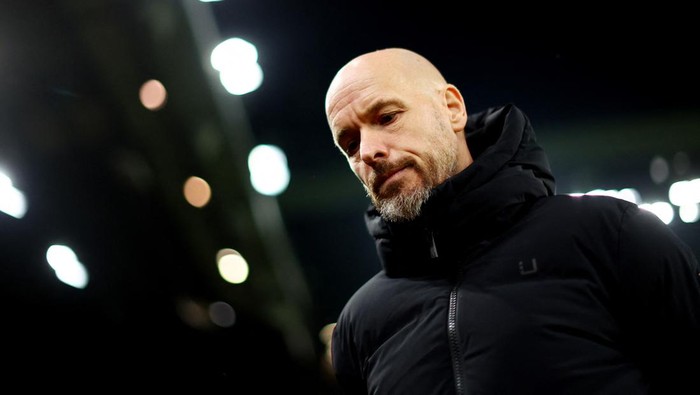 Soccer Football - Champions League - Group A - Manchester United v Bayern Munich - Old Trafford, Manchester, Britain - December 12, 2023 Manchester United manager Erik ten Hag before the match REUTERS/Carl Recine