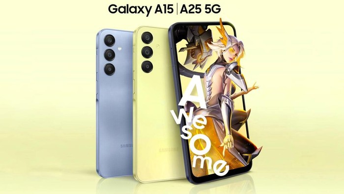 Galaxy A15 dan A25