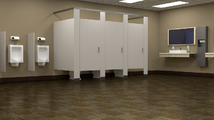Ilustrasi toilet.