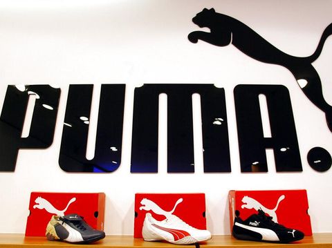 Ilustrasi toko Puma.