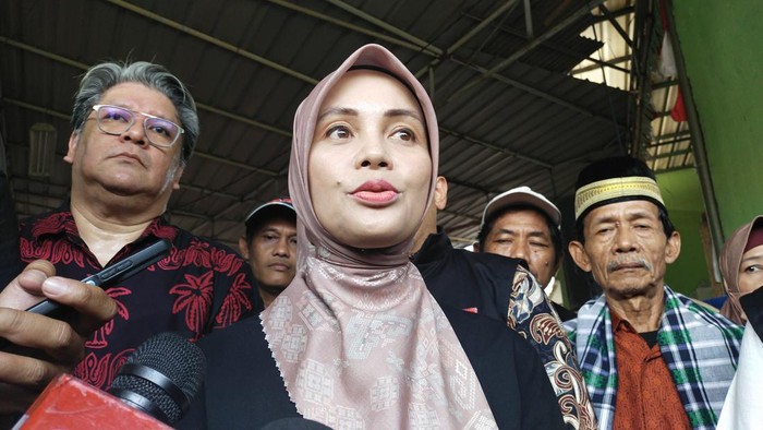 Istri Ganjar Pranowo, Siti Atikoh (Tina/detikcom)