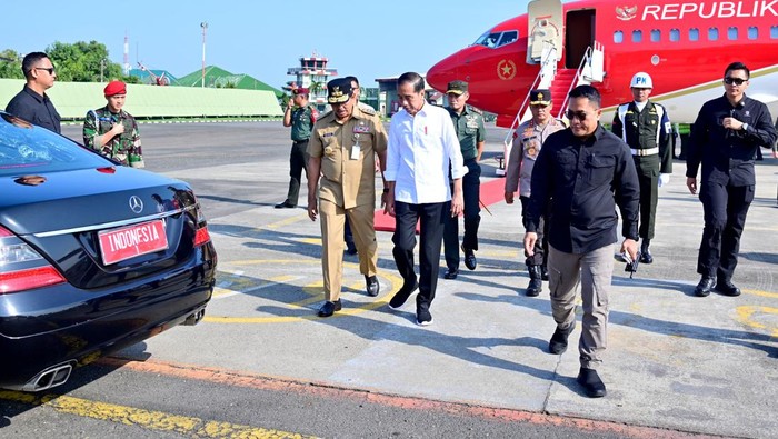 Jokowi bertolak ke Jawa Tengah