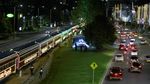 Kereta Berhias Lampu Natal Wira-wiri di Kolombia