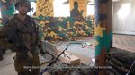 Klaim Israel Grebek Tempat Latihan Hamas di Masjid Gaza, Ini Potretnya