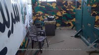Menurut militer Hamas, masjid digunakan untuk berlatih.