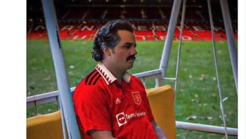 Gambaran fans Setan Merah ketika MU kalah. Foto: Twitter