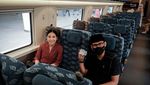 Momen Pertama Sandiaga Naik Whoosh