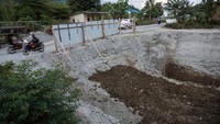 Kementerian PUPR membangun saluran pengendali banjir bandang bekerja sama dengan Japan International Cooperation Agency (JICA).