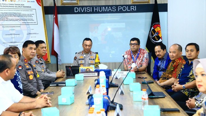 Polri Bersama Asosiasi Penyedia Telekomunikasi Deklarasi Pemilu Damai