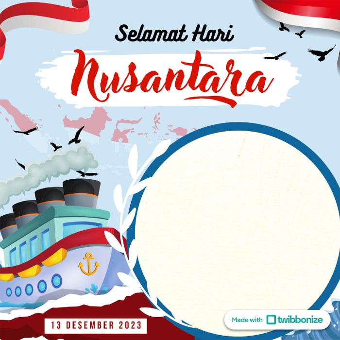 Twibbon Hari Nusantara 2023