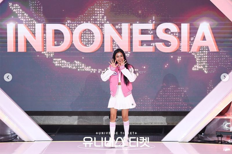 Vanesya, kontestan Universe Ticket asal Indonesia