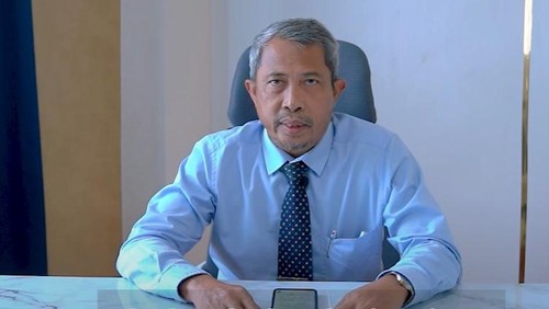 Wakil Dekan Fakultas Kedokteran Unpri Medan Kolonel ckm (Pur) Drg. Susanto. (Foto: YouTube Prim TV)